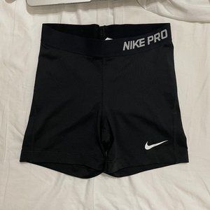 Nike Pro Black Dri Fit Biker Shorts